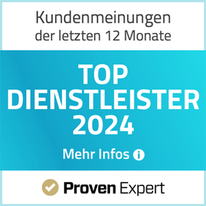 ProvenExpert Top Dienstleister 2024